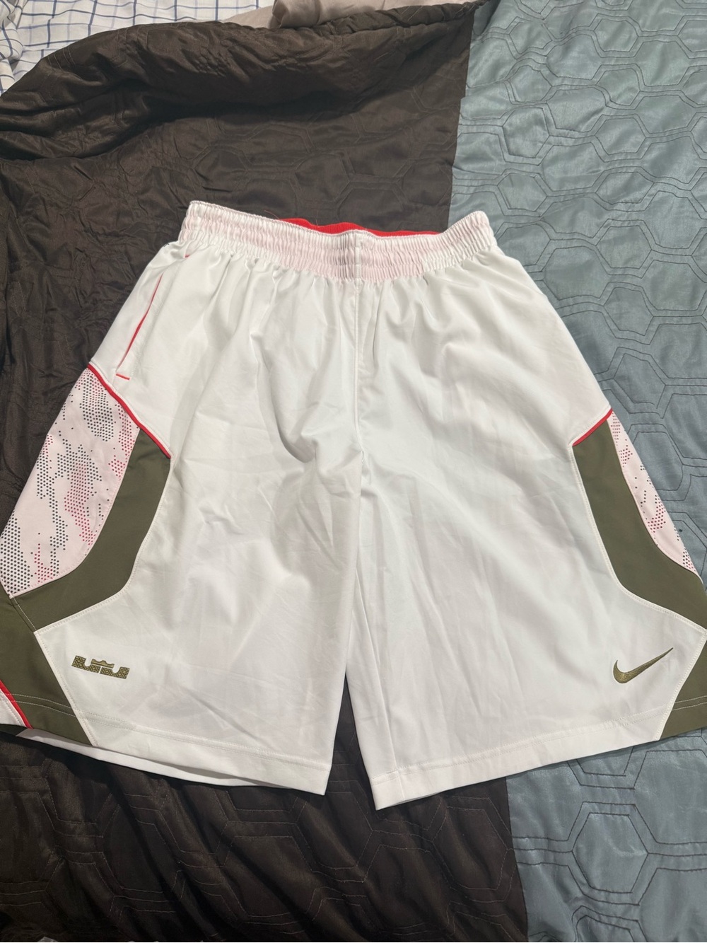 Men’s Nike LeBron James Dri-Fit Basketball Shorts L Skills Academy
